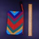 Cotton Crochet Multi Colour Women's Wallet With Zipper Cotton Crochet Multi Colour Women's Wallet With Zipper
