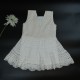 Ivory White Cotton Crochet Frock Ivory White Cotton Crochet Frock