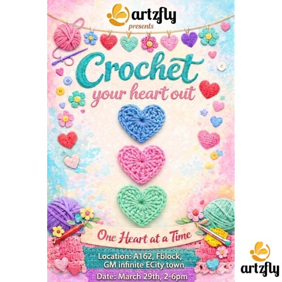 Beginner Friendly Crochet Workshop