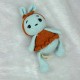 Handmade Sky Blue Rabbit Soft Toy Handmade Sky Blue Rabbit Soft Toy