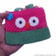 Cotton Knitted Applique Mini Bags For kids