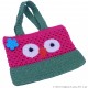 Cotton Knitted Applique Mini Bags For kids