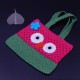 Cotton Knitted Applique Mini Bags For kids