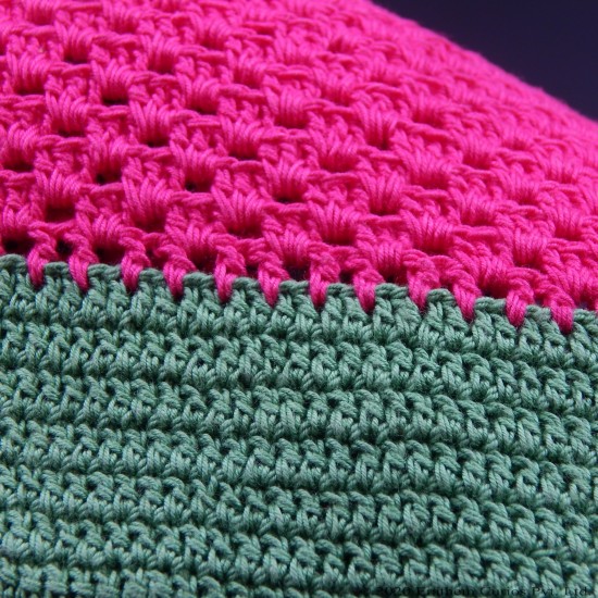 Cotton Crochet Mini Bag For Girls