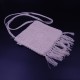 Cotton Crochet Sling Bag With Fringes