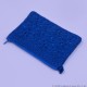 Crochet Cotton Blue Wallet With Zipper