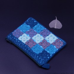 Crochet Cotton Wallets With Zipper