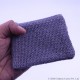 Cotton Crochet Mini Wallet With Zipper