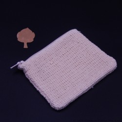 Mini Crochet Cotton Wallet With Zipper Mini Crochet Cotton Wallet With Zipper