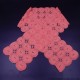 Coral Crochet Cotton Scarf/Stole