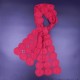 Crochet Maroon Cotton Scarf/Stole