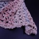 Crochet Off White Cotton Stole/Scarf for Women