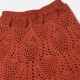 Brown Cotton Skirt 18 Inches