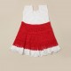 Cotton Crochet Sleeveless White Frock