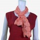 Coral Crochet Cotton Scarf/Stole