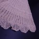 Ivory Crochet Cotton Skirt 20 Inches For Kids