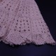 Ivory Crochet Cotton Skirt 12 Inches For Kids