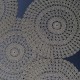 Crocheted Round Table mat 8 Inches