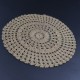 Crocheted Round Table mat 8 Inches