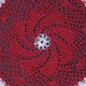 Crocheted Round Table mat 10 Inches