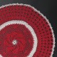 Crocheted Round Table mat 10 Inches