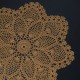 Crocheted Round Table mat 8 Inches