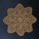 Crocheted Round Table mat 8 Inches