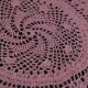 Crocheted Round Table mat 8 Inches