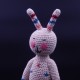 Ivory Colour Crochet Cotton Bunny Soft Toy