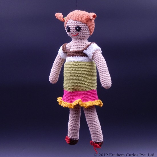 Baby Girl Cotton Crochet Soft Toy