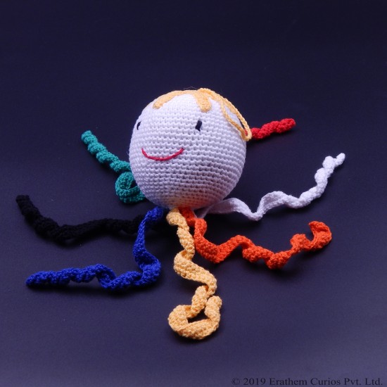Octopus Cotton Crochet Toy Hanging