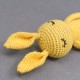 Cotton Crochet Yellow Long Rabbit Soft Toy