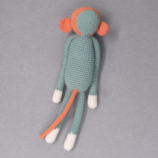 Crochet Cotton Monkey Soft Toy For Kids