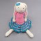 Cotton Crochet Pink Girl Doll Soft Toy