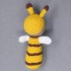 Cotton crochet Yellow Small Bee Soft Toy