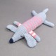 Cotton Crochet Grey Long Doggy Soft Toy