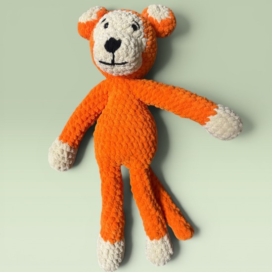 Monkey Punch Plush Toy Orange