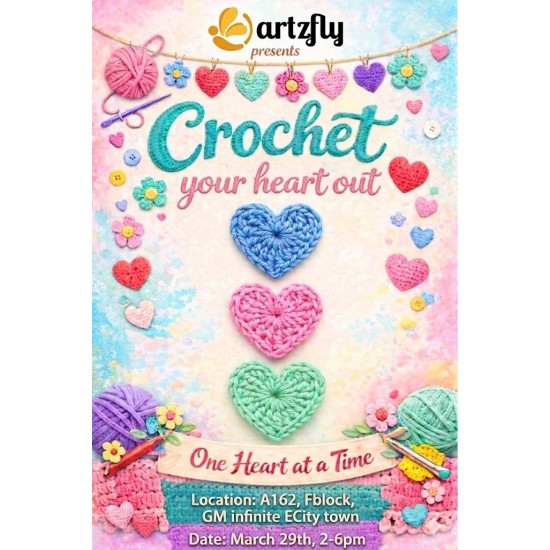 Beginner Friendly Crochet Workshop Beginner Friendly Crochet Workshop